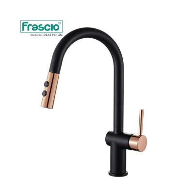 China Frascio Faucets Commercial Bathroom Sink Faucet Black Cupc Kitchen Faucet Metered Luxury Faucet for sale