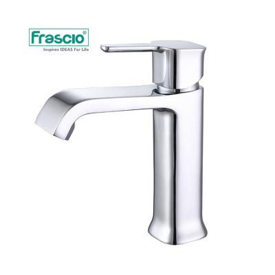 China Frascio Style High Metered Faucets Chrome Faucets European Luxury Brass Material Basin Or Public Area Lavatory Faucet For Bathroom for sale