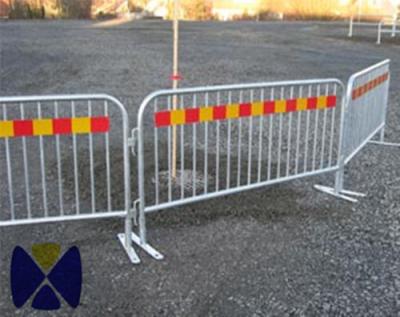 China Easily Assembled Road Steel Barricade Solid Metal Fence Panel for sale