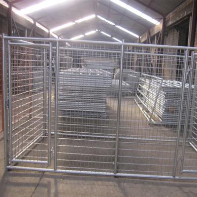 China Large Viable Stainless Steel Dog Cage Dog Kennel Wholesale for sale