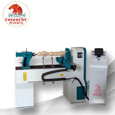 China Easy opreation low cost cnc lathe machine maquina Para madera tornear with top quality for sale