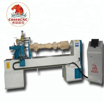 China Factory COSEN universal cnc wood turning lathe machine for stair baluster with CE for sale