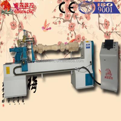 China Multi-Function Selectable Hot Selling Cnc Lathe Wooden Lathe Baseball Bat Wooden Spinning Chain and Spindle Making Machine Price for sale