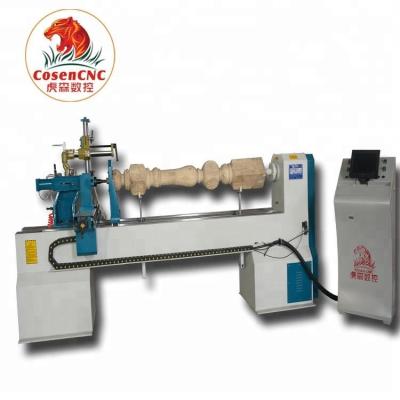 China Mini Single Spindle Cnc Machinery Repair Shops Woodworking Machine Wood Turning Lathe for sale