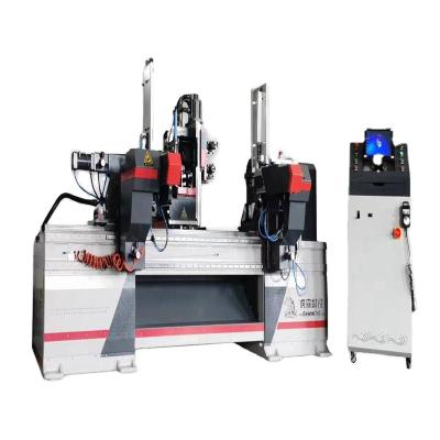 China Automatic Wood Mill 4 Axis Lathe Center Timbering Machinery for sale