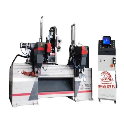 China Factory 4 Axis CNC Router Woodworking Machinery CNC Lathe Automatic Woodworking Machinery for sale