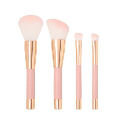 China Wholesale Super Soft Cosmetic Brush Magnet Brush Mini Makeup Brush Set 4 Sets Skin-friendly for sale