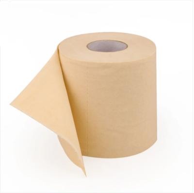 China Bamboo Pulp Unbleached Bamboo Tissue Bamboo Paper 3 Ply FSC Bamboo Toilet Paper Rolls for sale