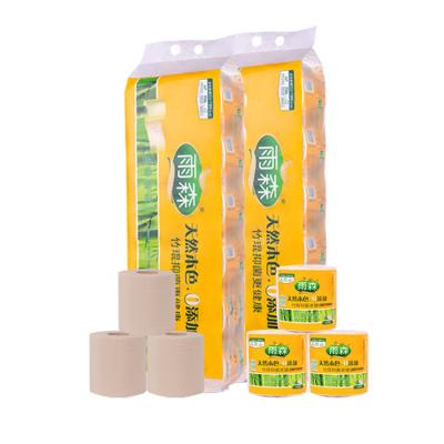 China Coreless Roll Tissue Food Grade Pulp Tissue Tissue Roll Tissue Multilayer Soft Bamboo Ultra Strong Bamboo Toilet Paper for sale