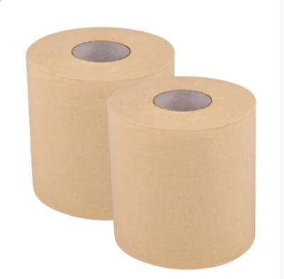 China Bamboo Pulp Bulk 100% Luxury Brown 3ply Tissue Bamboo Tissue Paper Rolls Bamboo Tissue Rolls 10 Bamboo Toilet Paper for sale