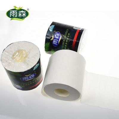 China Custom Home Restaurant Soft Toilet Paper 2/3ply Roll Toilet Paper Flushable Tolit Paper for sale