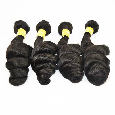 China Wholesale DEEP LOOSE WAVE 9A 10A Virgin Hair Peruvian Loose Wave Bundles With Closure Mink Peruvian Virgin Hair Bundles for sale