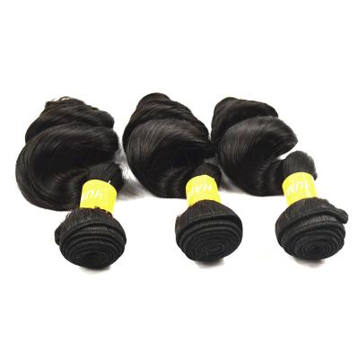 China Brazilian Loose Wave Cuticle Aligned Hair Virgin Hair Wholesale Sellers Unprocessed Hair Bundles 16Inch Loose Wave for sale