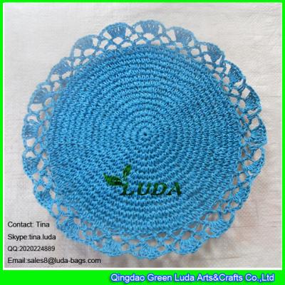 China LUDA-Neuzugang-Tabelle placemat 2016, das klassische billige Papier-placemats crochetting ist zu verkaufen