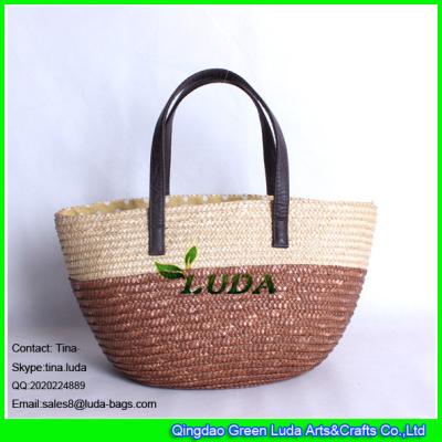 China Bolso natural de la paja del trigo de LUDA en bolsos en venta