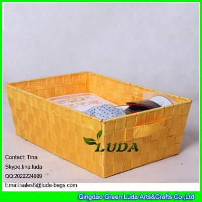 China LDKZ-003 2016 fashion rectangular polypropylene stoage basket box for sale