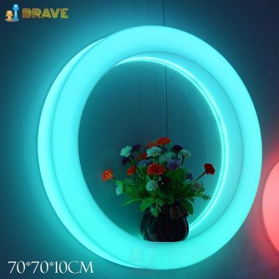 China New Modern Modern Led RGB Wall Mount Lamp For Hotel Decoration for sale