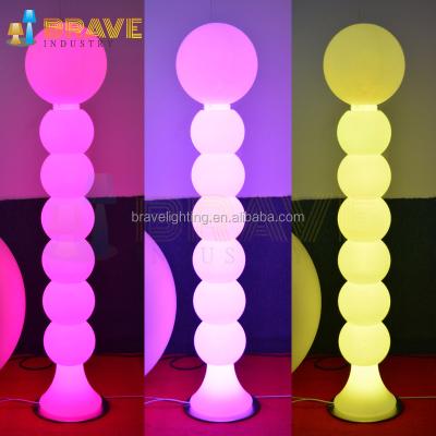 China 2020 New Design LANDSCAPE LANDSCAPE Cordless Rechargeable Led Floor Lamp For Wedding Decoration for sale