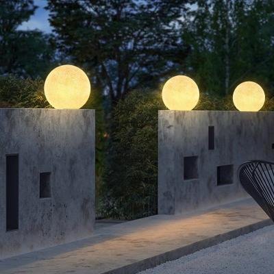 China Outdoor Garden LED Light Bulb Garden Lawn Ball Lamp Waterproof Solar Ground Inserted Garden Landscape Light Ball Light for sale