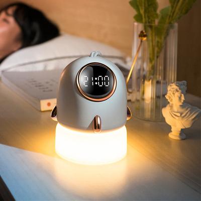 China Projection USB Charging Projector Astronaut with Alarm Clock Can Change Multiple Colors and Multifunctional Night Light for sale