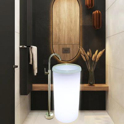 China Dubai Outdoor Sink Light Small LED Basin Bathroom Sink Sink Sink for sale