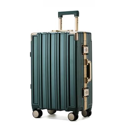 China Luggage Trolley Set Wholesale Lightweight Children Travel Trolley Bags Vintage Spinner Girls Kids Luggage Bags Retro Style Suitcase Rolling Direct Selling for sale