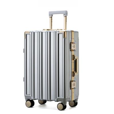 China Luggage Trolley Set Hard Shell Stock Carry On Children Trolley Case Suitcase Bag Travel Carrier Luggage With Briefcase for sale