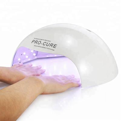 China 2 Hands 72w/36w Switchable iBelieve UV Led Cordless Gel Nail Lamp With 54pcs Beads For 2 Hands for sale