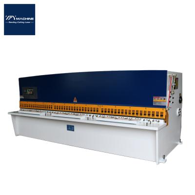 China Hotels 2500mm 3000mm CNC Hydraulic Guillotine Machine Sheet Metal Shear Cutting Machine for sale