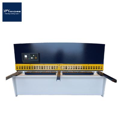 China Hotels QC11K / QC11Y 4*3200 E21S Hydraulic Manual Metal Sheet Plate Shear Guillotine for sale