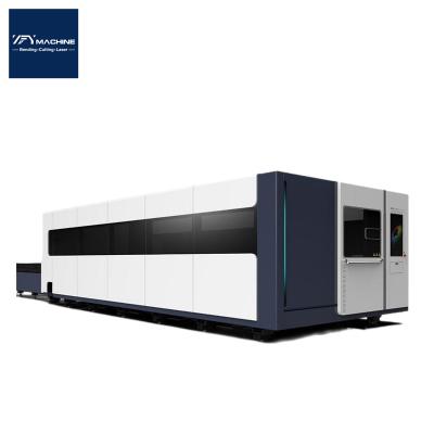 China ZFY-3000*1500mm Programmable China Laser Cutting Machines 4kw Fiber Laser Cutting Machine for sale