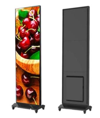 China STOCKS All New Digital Led Poster LED Video Display Iposter LED Mirror Screen p1.8 P2.5 P3 Led Poster Stand for sale