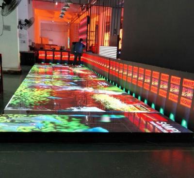 China High Quality LED Video Wall P2.9 LED Floor Display P2.5 LED Indoor Outdoor Floor Tiles for sale