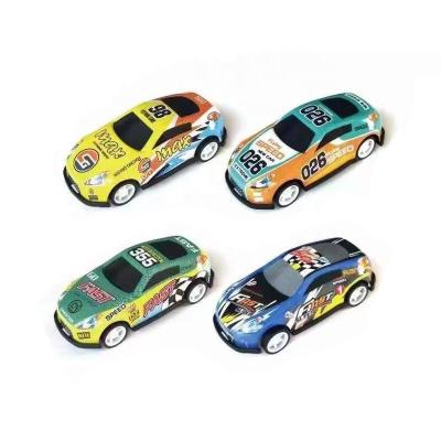 China Alloy Metal 16 Pcs/Set Hot Sales GRAFFITI Educational Children Toy 1/64 Pull Back Slide Metal Model Alloy Diecast Cars Toy For Boy Gifts for sale