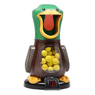 China Electronic Target Toy Kids Toys Competitive Soft Ball Electronic Ball Marking Duck Shooting Game Bullet Gun Toy for sale