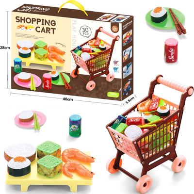 China FN095 new early educational barbecue border toy set simulation food children's kitchen parent-child interaction boy girl game house toy for sale