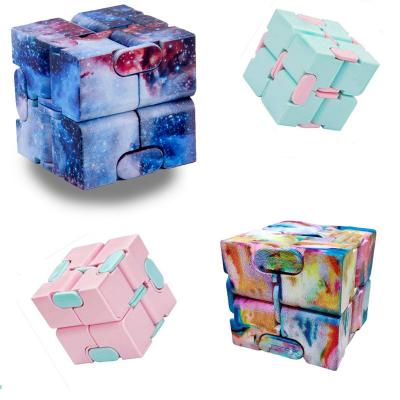 China Fingertip sky toy FN075 magic cube toy in pocket anti-anxiety cube in second-order starry infinite arrays educational decompression borders for sale