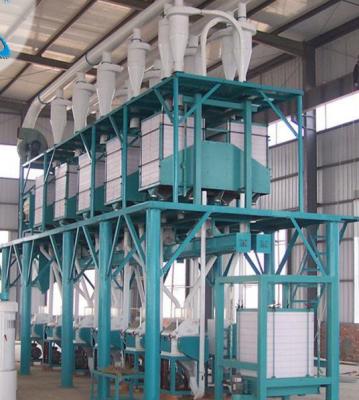 China Whole Set 50t Corn Flour Wheat Flour Milling Machine Grain Processing Line With Low Price for sale