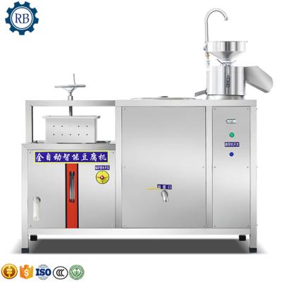 China Automatic Supermarket Tofu Making Presser Soybean Milk Presser Machine Pneumatic Tofu Press Machine for sale