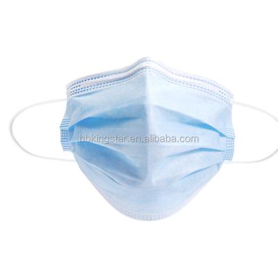 China Comfortable Fit Wholesale Customized Boxed Meltblown Nonwoven Fabric BFE 99% CE EN14683 Approved Disposable Medical Face Mask for sale