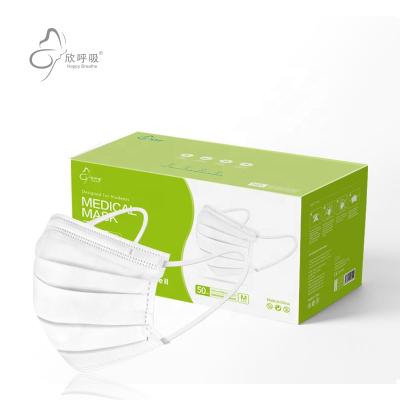 China Factory Direct Boxed Small Size 145*95mm Disposable Face Mask Breathable Comfortable Fit In Stock for sale