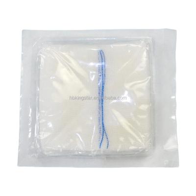 China Factory Direct Sales Medical Disposable 100% Cotton Gauze Pads Sterile Gauze for sale