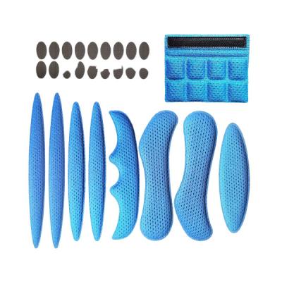 China Schwamm-füllt Breathable Fahrrad-Sturzhelm-Ersatz Hauptsicherheits-Radfahrensturzhelm-Auflage auf zu verkaufen