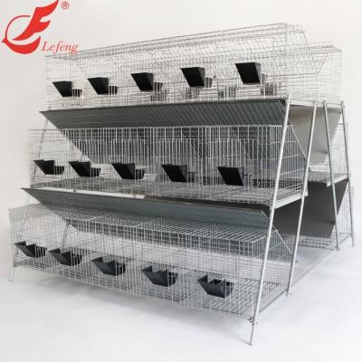 China Farms Breeding Commercial Industrial Rabbit Cage Farm Rabbit Cage Wire Mesh for sale