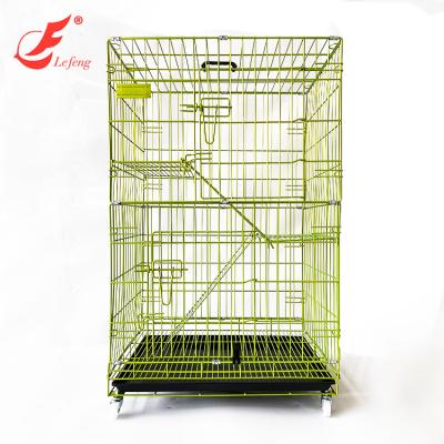 China Breathable Pet Cages Collapsible Cages For Cats Hot Sales Pet Cat Cages for sale