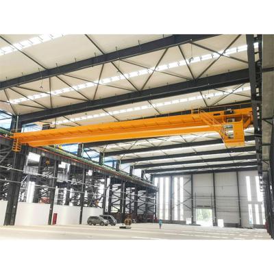 China Bridge Crane 16t 20t 25t 32t Double Girder Bridge Crane Double Girder Overhead Crane for sale