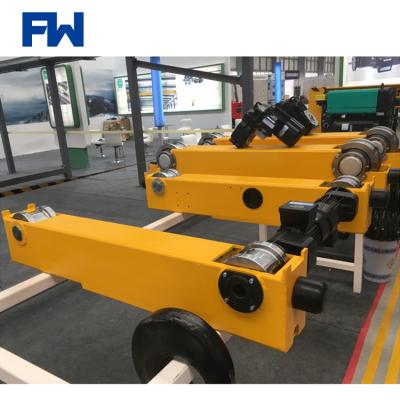 China Bridge Crane End Trolley Single Girder 5 Ton Overhead Crane Trolley End Girder Price for sale