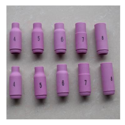 China Wp17/18/26 Tig Torch TIG Alumina Torch Welding Ceramic Nozzle 10N48 10N50 10N49 for TIG Welding for sale