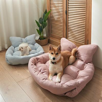 China Hot Stocked Sale PP Cotton Pet Calming Supplies Comfortable Beds Funny Shape Pet Pet For Couch for sale