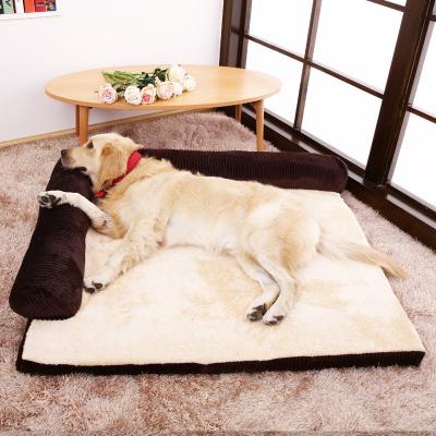 China High Quality Fluffy Washable Luxury Dog Beds Dog Sofa Beds Funny Pet Shape Stocked for sale